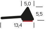 Moulding UVP046 - Universal Mouldings | ALP GIEG